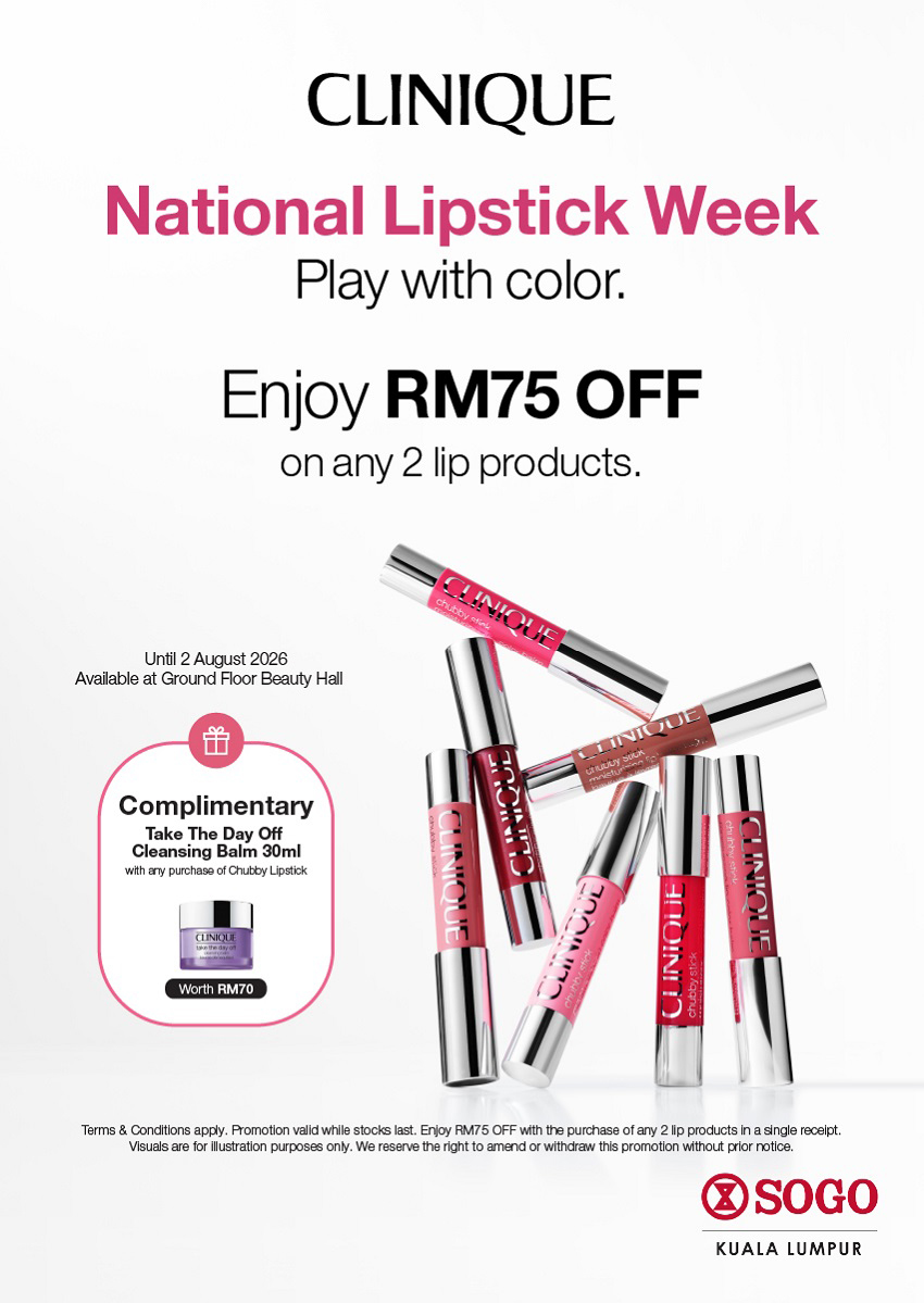 Celebrate National Lipstick Day with Clinique!