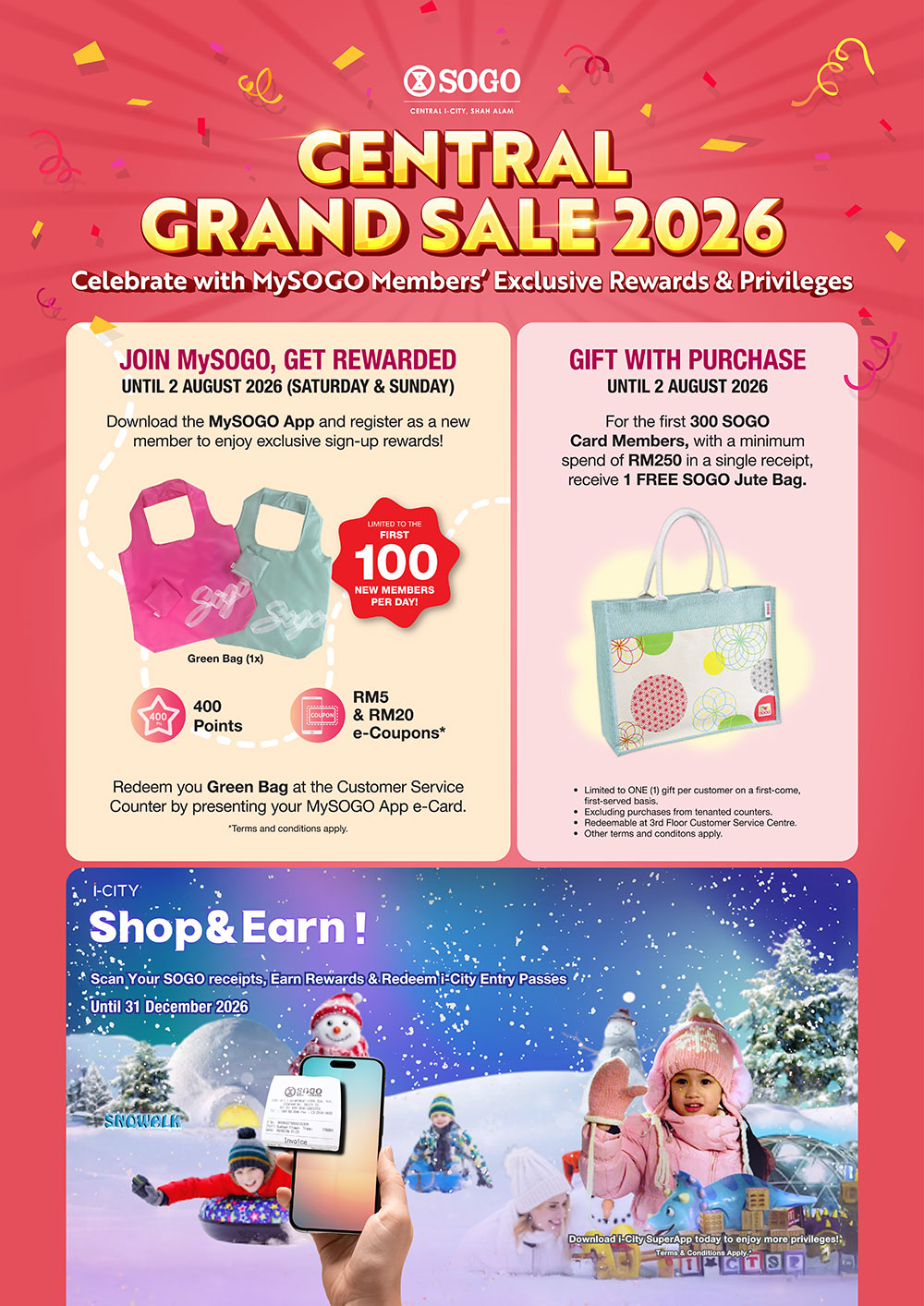 Central Grand Sale 2026