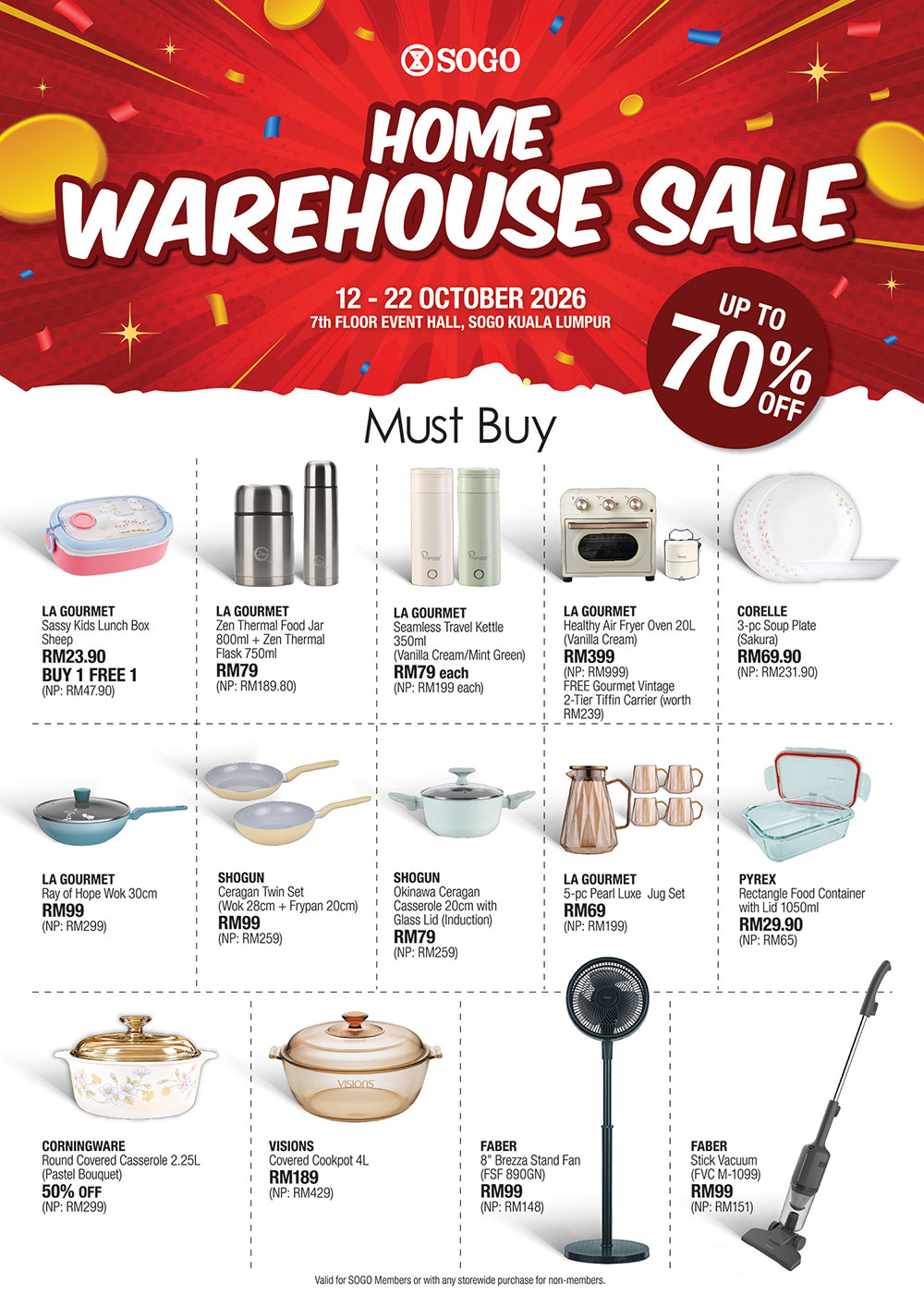 Home Warehouse Sale
