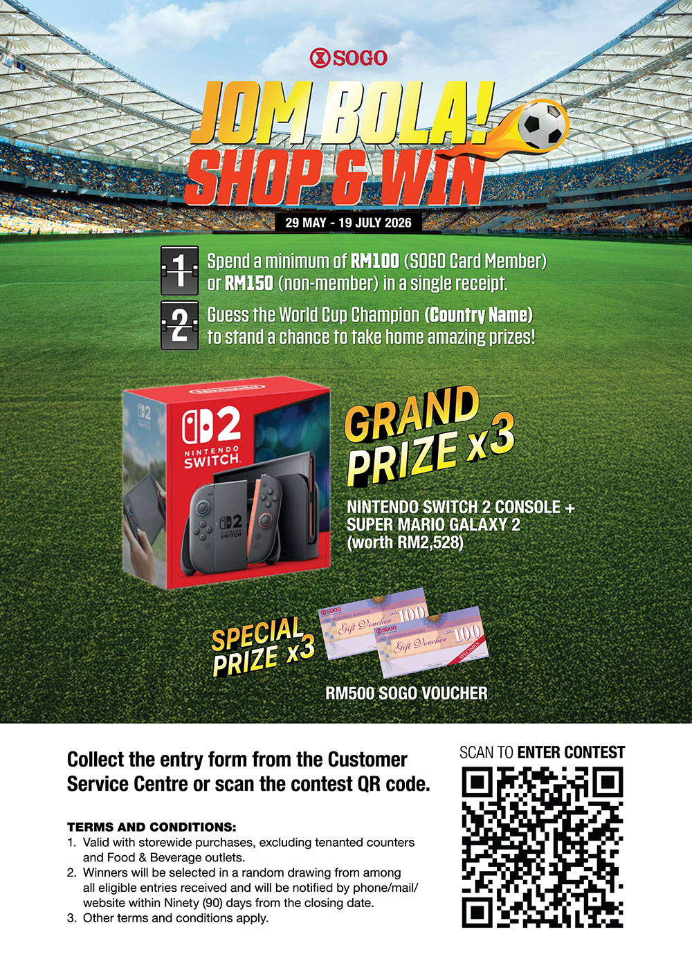 Jom Bola! Shop & Win Contest