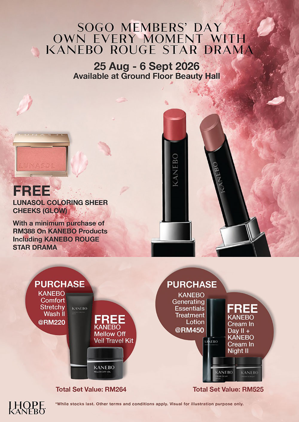 KANEBO SOGO Members' Day Sale