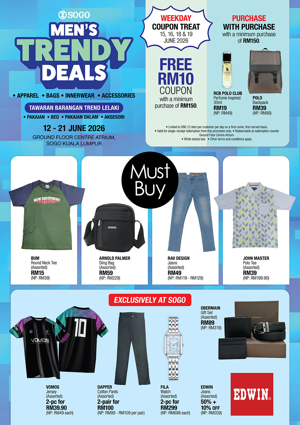 Men's Trendy Deals Men's Trendy Deals