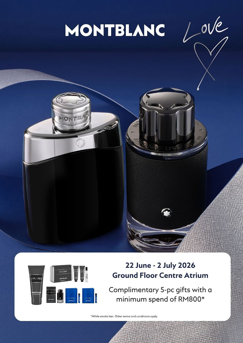 Montblanc Fragrances Pop Up Montblanc Fragrances Pop Up