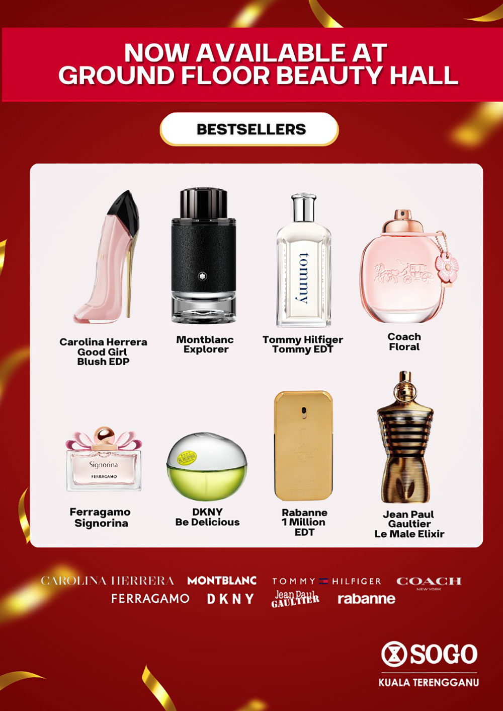 New Fragrance @ SOGO Kuala Terengganu New Fragrance @ SOGO Kuala Terengganu